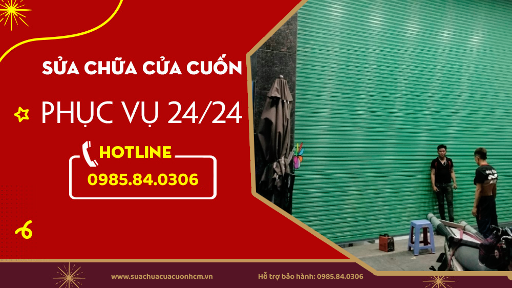 SỬA CHỮA CỬA CUỐN Ở QUẬN TÂN PHÚ